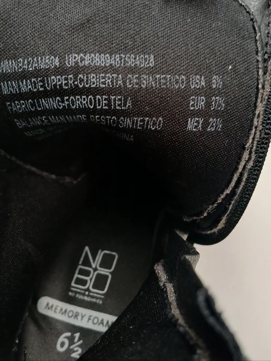 No Boundaries Studded Black Block Heel Moto Boots Ghot, Punk Women's Size 6.5 - Picture 11 of 11